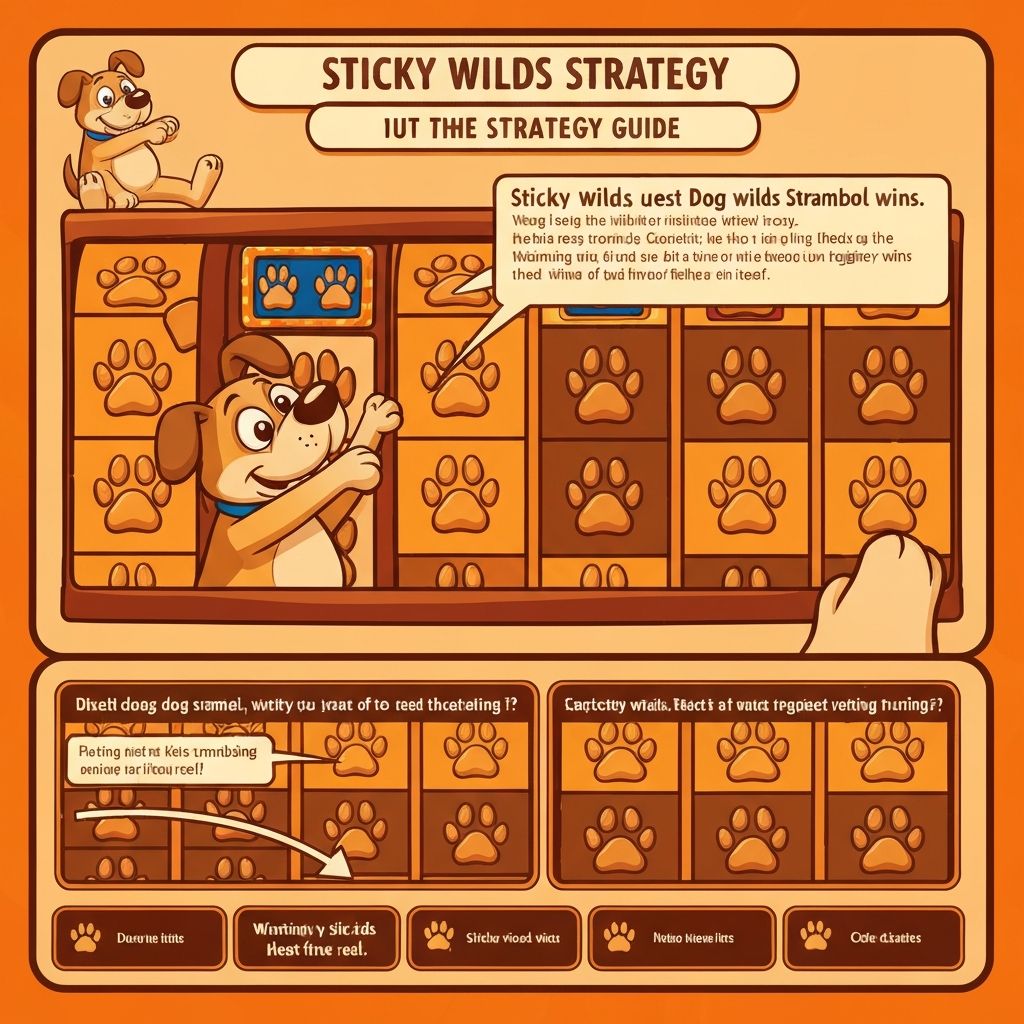 Стратегия Sticky Wilds в Dog House